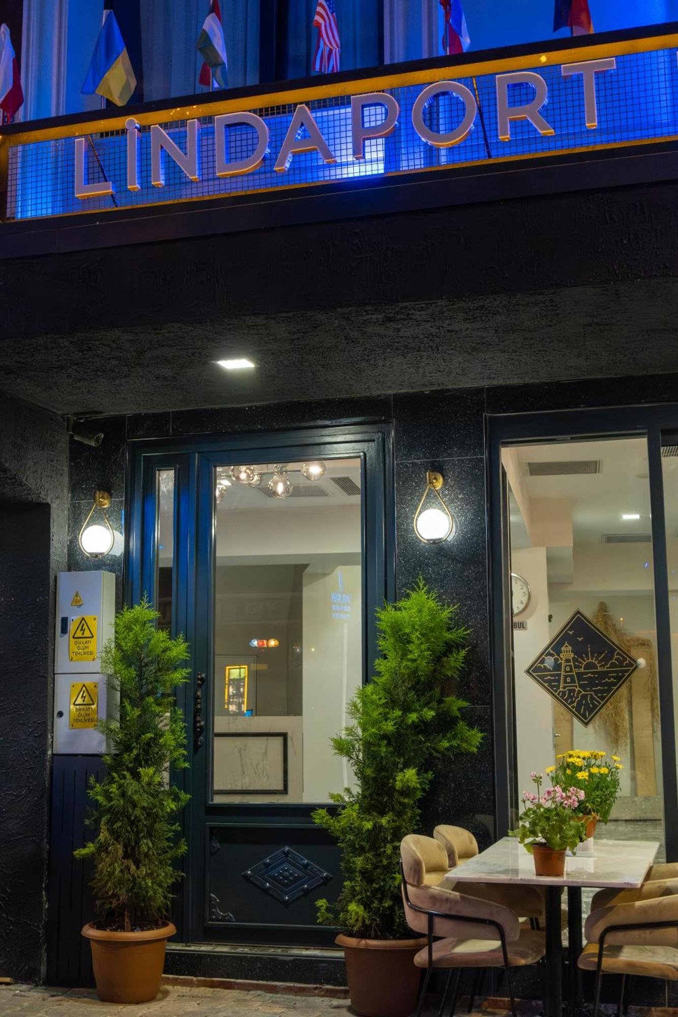 Linda Port Hotel Istambul Exterior foto
